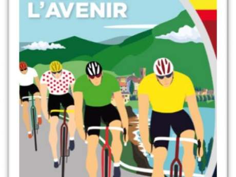 Le Tour de l'Avenir cycliste est arrivé au Lac d'Aiguebelette 